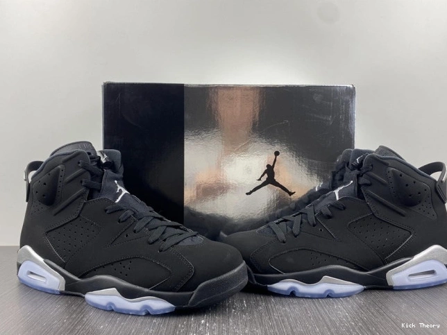 Kick Theory Air Silver Jordan 6 DX2836-001 Metallic 0818